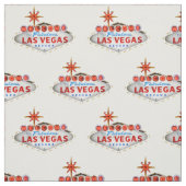 Welkom Las Vegas Sign Fabric Stof (Swatch)