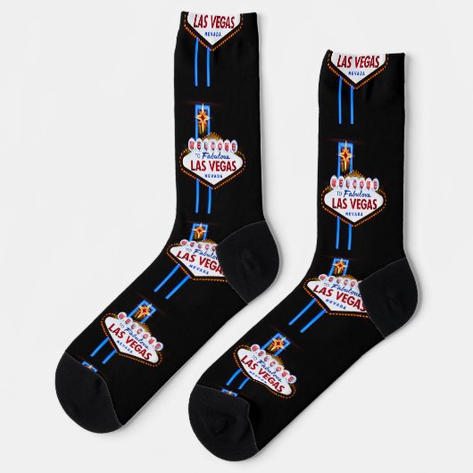 Welkom Las Vegas Sokken (Links)