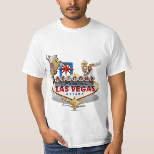 Welkom Las Vegas T-shirt (Voorkant)