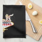 Welkom Las Vegas Theedoek (Quarter Fold)