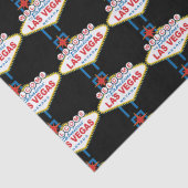 Welkom Las Vegas Tissuepapier (Detail)