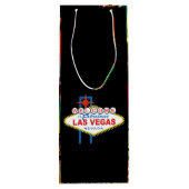 Welkom Las Vegas Wijn Cadeautas (Achterkant)