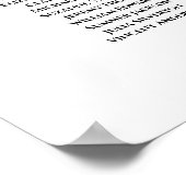 Welkom! Lavender Boho Rozen 9 Tabel Zetel Poster (Hoek)