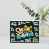 Welkom lente briefkaart (Staand voorkant)