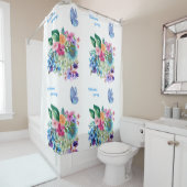 Welkom lente douchegordijn (In situ)