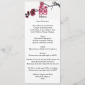 Welkom Lente Dubbel Geluk Sakura Menu (Voorkant)