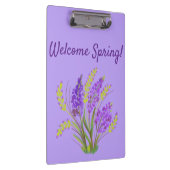 Welkom lente! klembord (Rechts)