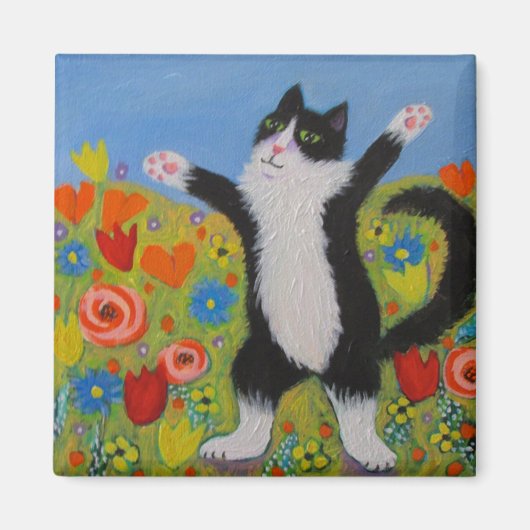 Welkom lente magneet (Voorkant)