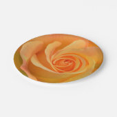 Welkom lente met een Giant Yellow Rose Papieren Bordje (Gekanteld)