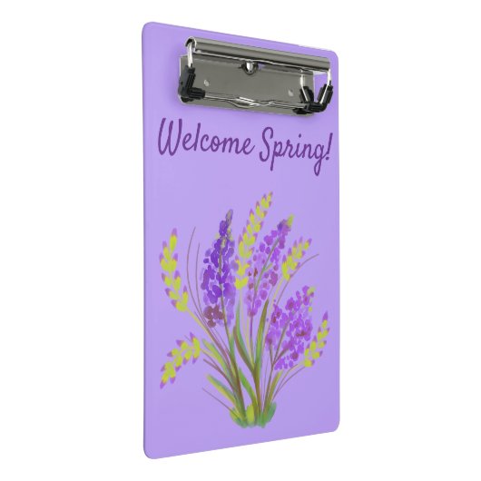 Welkom lente! mini klembord (Schuin)
