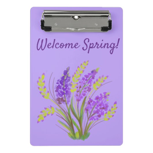 Welkom lente! mini klembord (Voorkant)