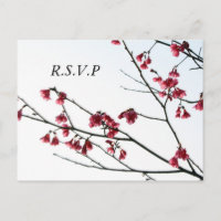 Welkom lente / Oosterse Zen Flora RSVP
