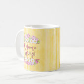 Welkom Lentetulp en Narcis Koffiemok (Voorkant links)
