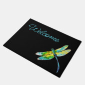 Welkom libel deurmat (Schuin)