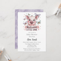 Welkom Little One - Schattige Knorretje Baby showe