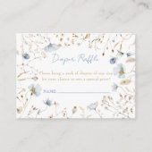 Welkom Little Wildflower Luier Raffle Enclosure Informatiekaartje (Voorkant)