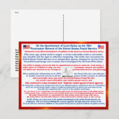 Welkom Louis DeJoy bij de USPS Briefkaart (Voorkant / Achterkant)