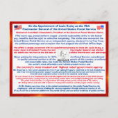 Welkom Louis DeJoy bij USPS#108 Briefkaart (Voorkant)