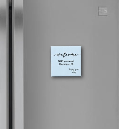 Welkom Magnet Vacation Rental Wifi Wachtwoord