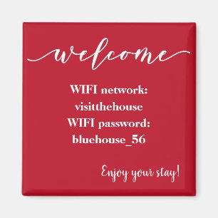 Welkom Magnet Vacation Rental Wifi Wachtwoord