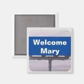Welkom Mary magnet (Voorkant / Achterkant)