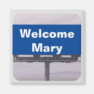 Welkom Mary magnet