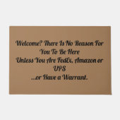 Welkom? Mat (Voorkant)