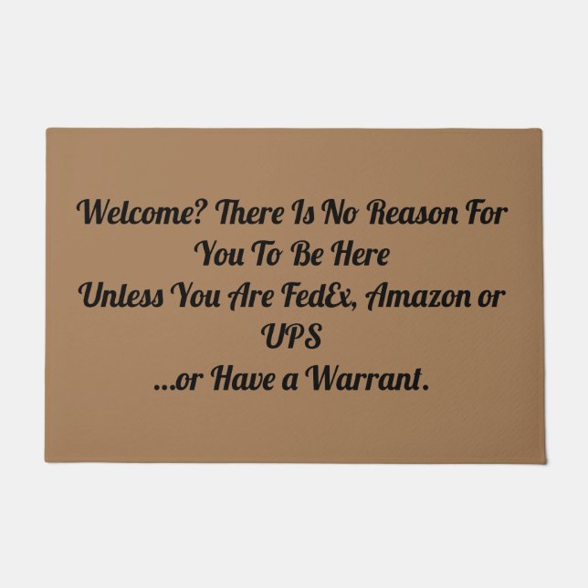 Welkom? Mat (Voorkant)