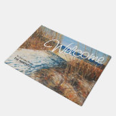 Welkom Mat bij Lake House Beach Sand Dunes (Schuin)