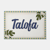 Welkom Mat ~ Talofa ~ Samoan (Voorkant)