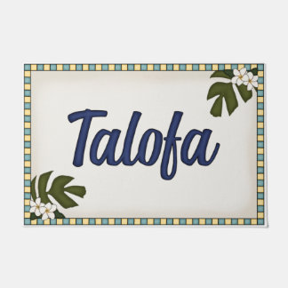 Welkom Mat ~ Talofa ~ Samoan