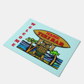 Welkom Mat, Tiki BAr Doormat Deurmat (Schuin)