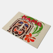 Welkom Mat, Tiki Bar.tekst bewerken Deurmat (Schuin)