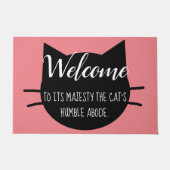 Welkom mat voor katten (Voorkant)