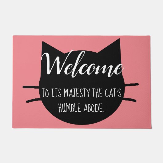 Welkom mat voor katten (Voorkant)