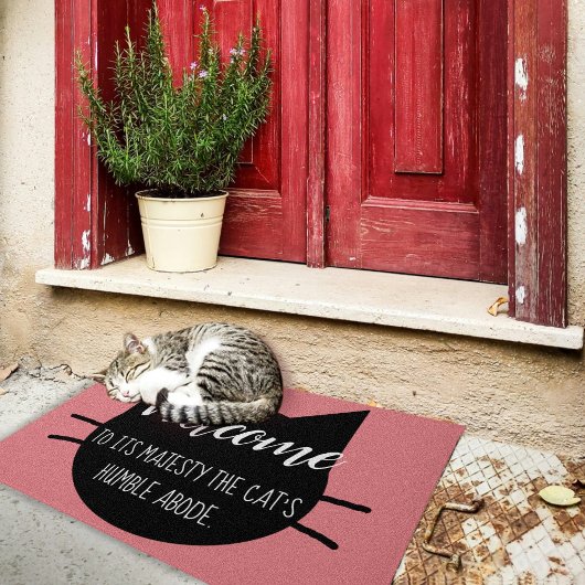 Welkom mat voor katten