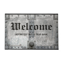 Welkom Mat - zeker geen trap deur