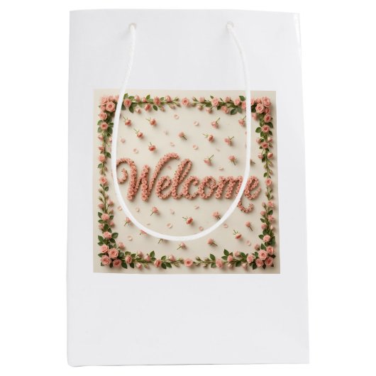 Welkom Medium Cadeauzakje (Voorkant)