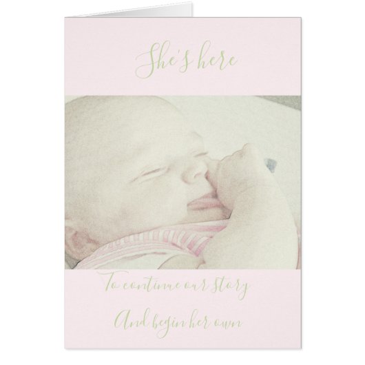 Welkom meisje (Voorkant)