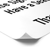 Welkom Meld je aan en heb een Seat Poster (Hoek)