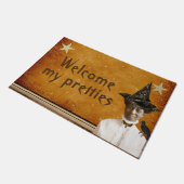 Welkom, mijn pretties Halloween Deurmat (Schuin)