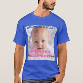 Welkom Mijn Schattige Baby showers T-shirt