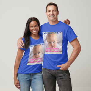 Welkom Mijn Schattige Baby showers T-shirt