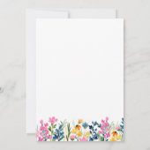 Welkom militaire echtgenoot - Aangepaste Floral do Kaart (Achterkant)