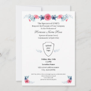 Welkom militaire echtgenoot - Uitnodiging download