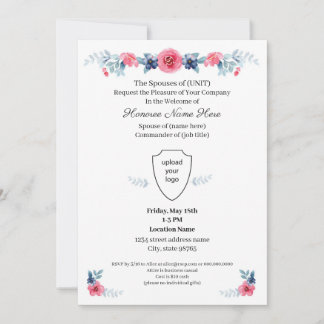 Welkom militaire echtgenoot - Uitnodiging download