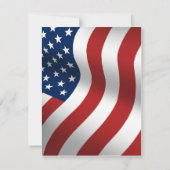 Welkom militaire uitnodigingen thuis (Achterkant)