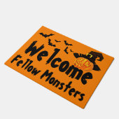 Welkom Monsters Jack O'Lantern Deurmat (Schuin)