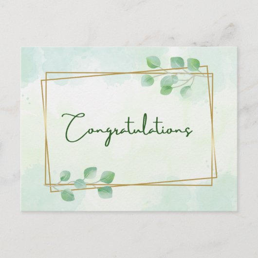 Welkom mooi briefkaart (Voorkant)