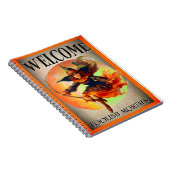 Welkom Mortal Halloween Witch Notitieboek (Rechterzijde)